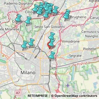 Mappa Via Privata Giuba, 20132 Milano MI, Italia (5.17)