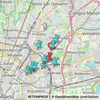 Mappa Via Privata Giuba, 20132 Milano MI, Italia (1.5925)