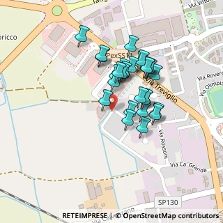 Mappa Via Tadino, 24043 Caravaggio BG, Italia (0.15926)
