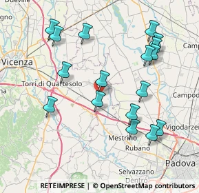 Mappa Via dell'Innovazione, 36043 Camisano Vicentino VI, Italia (8.31353)