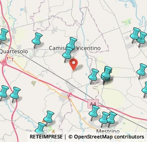 Mappa Via dell'Innovazione, 36043 Camisano Vicentino VI, Italia (5.7835)