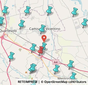 Mappa Via dell'Innovazione, 36043 Camisano Vicentino VI, Italia (6.064)