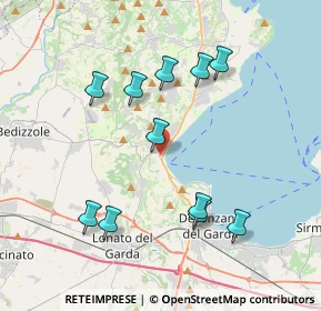Mappa Via Talina, 25080 Padenghe Sul Garda BS, Italia (3.83091)