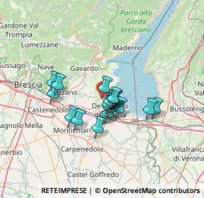 Mappa Via Talina, 25080 Padenghe Sul Garda BS, Italia (9.295)