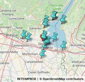 Mappa Via Talina, 25080 Padenghe Sul Garda BS, Italia (10.08)