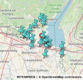 Mappa Via Talina, 25080 Padenghe Sul Garda BS, Italia (10.4425)