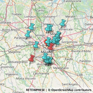 Mappa Via Valassina, 20159 Milano MI, Italia (10.305)