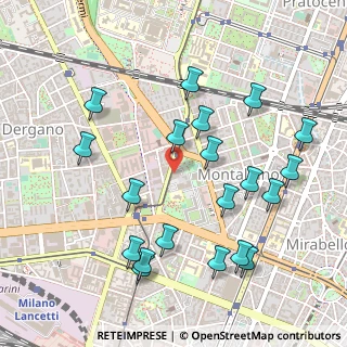 Mappa Via Valassina, 20159 Milano MI, Italia (0.5505)