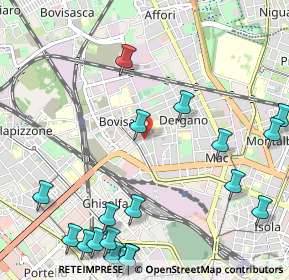 Mappa Via Camillo Ugoni, 20158 Milano MI, Italia (1.495)