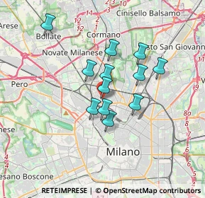 Mappa Via Camillo Ugoni, 20158 Milano MI, Italia (2.63167)