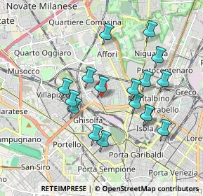 Mappa Via Camillo Ugoni, 20158 Milano MI, Italia (1.72059)