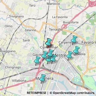 Mappa Via Alessandro Milesi, 30174 Venezia VE, Italia (1.58273)