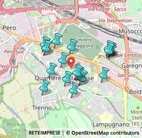 Mappa Gallaratese, 20151 Milano MI, Italia (0.7425)