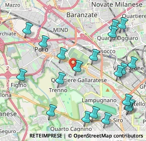 Mappa Gallaratese, 20151 Milano MI, Italia (2.553)