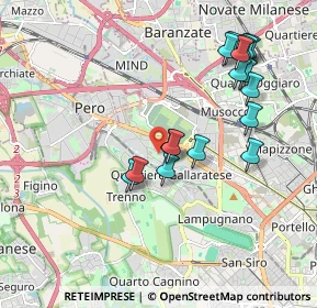 Mappa Gallaratese, 20151 Milano MI, Italia (1.94824)