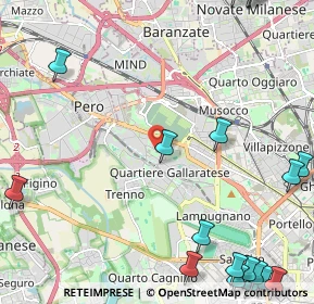 Mappa Gallaratese, 20151 Milano MI, Italia (3.6165)