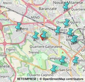 Mappa Gallaratese, 20151 Milano MI, Italia (2.31667)