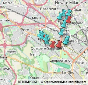 Mappa Gallaratese, 20151 Milano MI, Italia (1.54188)