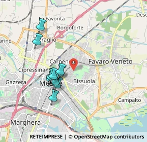 Mappa Via Po, 30174 Venezia VE, Italia (1.62909)