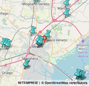Mappa Via Po, 30174 Venezia VE, Italia (5.654)