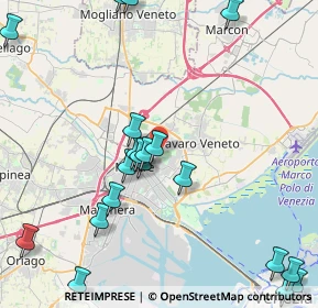 Mappa Via Po, 30174 Venezia VE, Italia (5.2585)