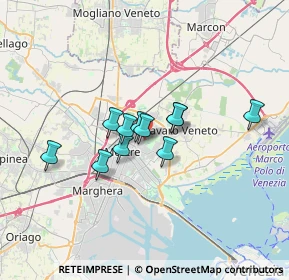 Mappa Via Po, 30174 Venezia VE, Italia (2.31909)