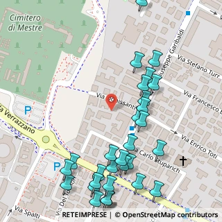 Mappa Via Ognissanti, 30174 Venezia VE, Italia (0.16)