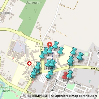 Mappa Via Don Costantino, 30035 Mirano VE, Italia (0.2668)