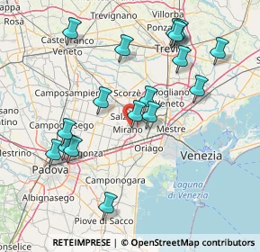 Mappa Via Don Costantino, 30035 Mirano VE, Italia (16.15118)