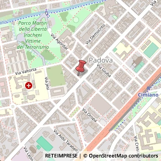 Mappa Via Pietro Toselli, 2, 20127 Milano, Milano (Lombardia)