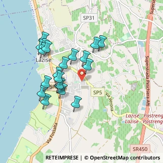Mappa Via del Donatore, 37017 Lazise VR, Italia (0.8805)