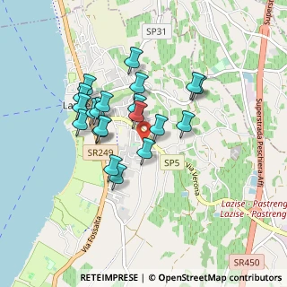 Mappa Via del Donatore, 37017 Lazise VR, Italia (0.745)