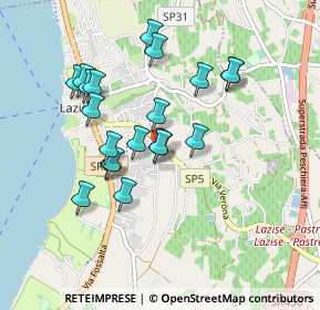 Mappa Via del Donatore, 37017 Lazise VR, Italia (0.817)