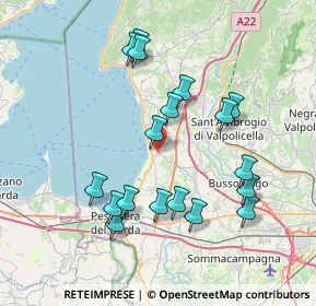 Mappa Via del Donatore, 37017 Lazise VR, Italia (7.47111)