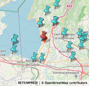 Mappa Via del Donatore, 37017 Lazise VR, Italia (8.7045)