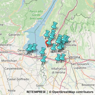Mappa Via del Donatore, 37017 Lazise VR, Italia (9.548)