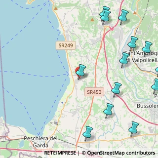 Mappa Via del Donatore, 37017 Lazise VR, Italia (6.21538)