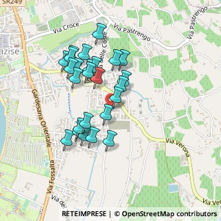 Mappa Via del Donatore, 37017 Lazise VR, Italia (0.41923)