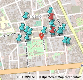 Mappa Via Livigno, 20158 Milano MI, Italia (0.208)