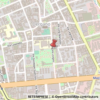 Mappa Via Livigno,  8, 20158 Milano, Milano (Lombardia)