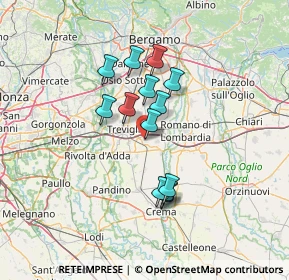 Mappa Circ. Seriola, 24043 Caravaggio BG, Italia (10.72846)