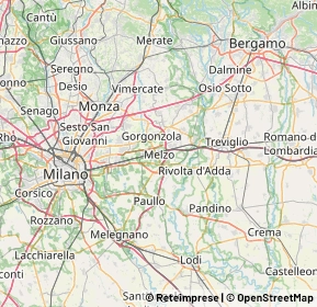 Mappa 20066 Melzo MI, Italia (12.7435)