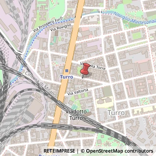 Mappa Via Matteo Maria Boiardo,  15, 20127 Milano, Milano (Lombardia)