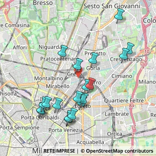 Mappa Via Rho, 20125 Milano MI, Italia (2.12684)