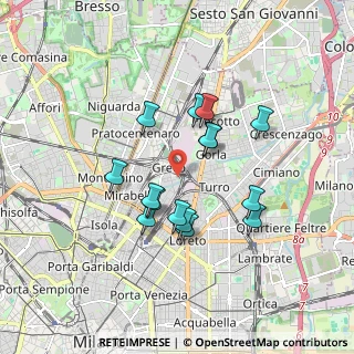 Mappa Via Rho, 20125 Milano MI, Italia (1.48467)