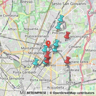 Mappa Via Rho, 20125 Milano MI, Italia (1.51727)