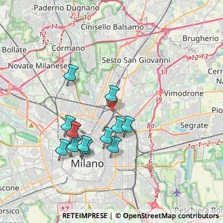 Mappa Via Rho, 20125 Milano MI, Italia (3.53917)