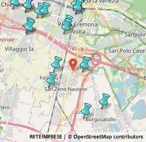 Mappa Via Caselle, 25010 San Zeno Naviglio BS, Italia (2.74824)