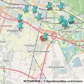 Mappa Via Caselle, 25010 San Zeno Naviglio BS, Italia (2.79071)