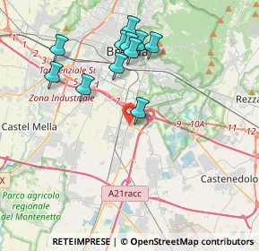 Mappa Via Caselle, 25010 San Zeno Naviglio BS, Italia (3.80273)